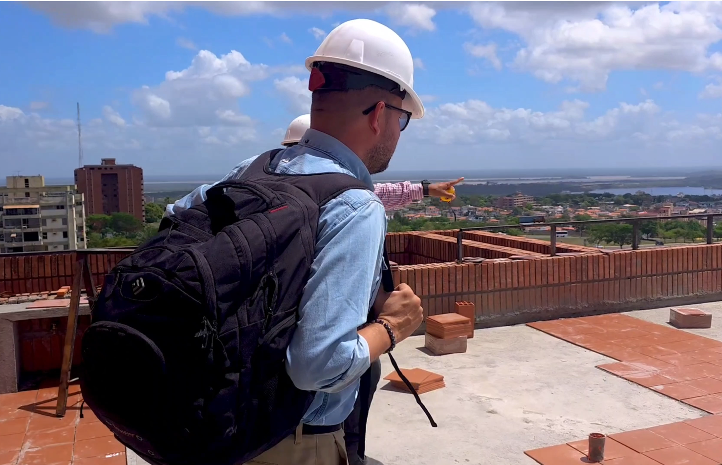 Planos de construcción representando la visión de VDI